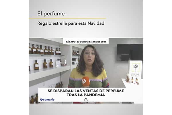 "Se disparan las ventas de perfumes", en Antena 3 Noticias